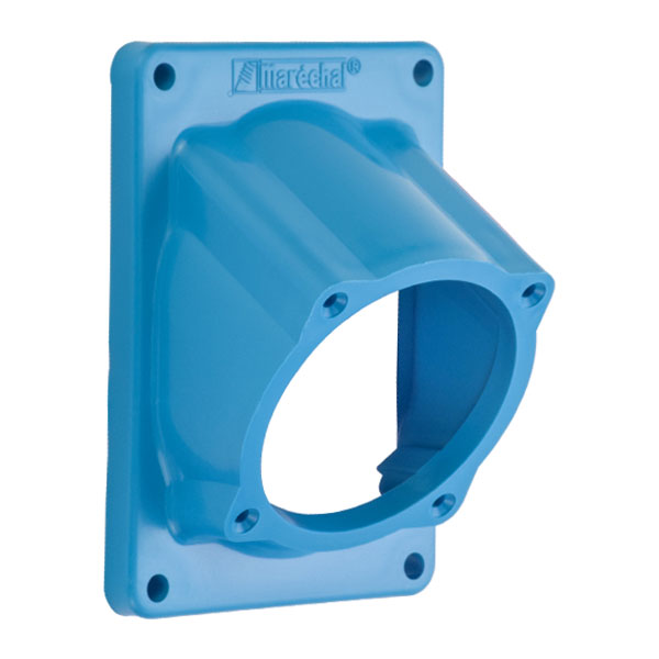 512M3 - ANGLE ADAPTER 30 DEGREE POLY BLUE SIZE 2